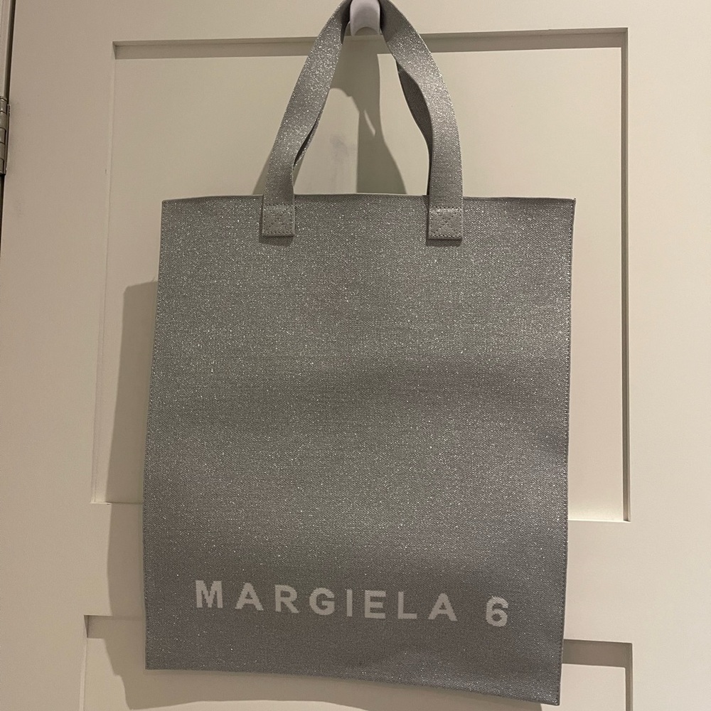 Margiela metallic tote
